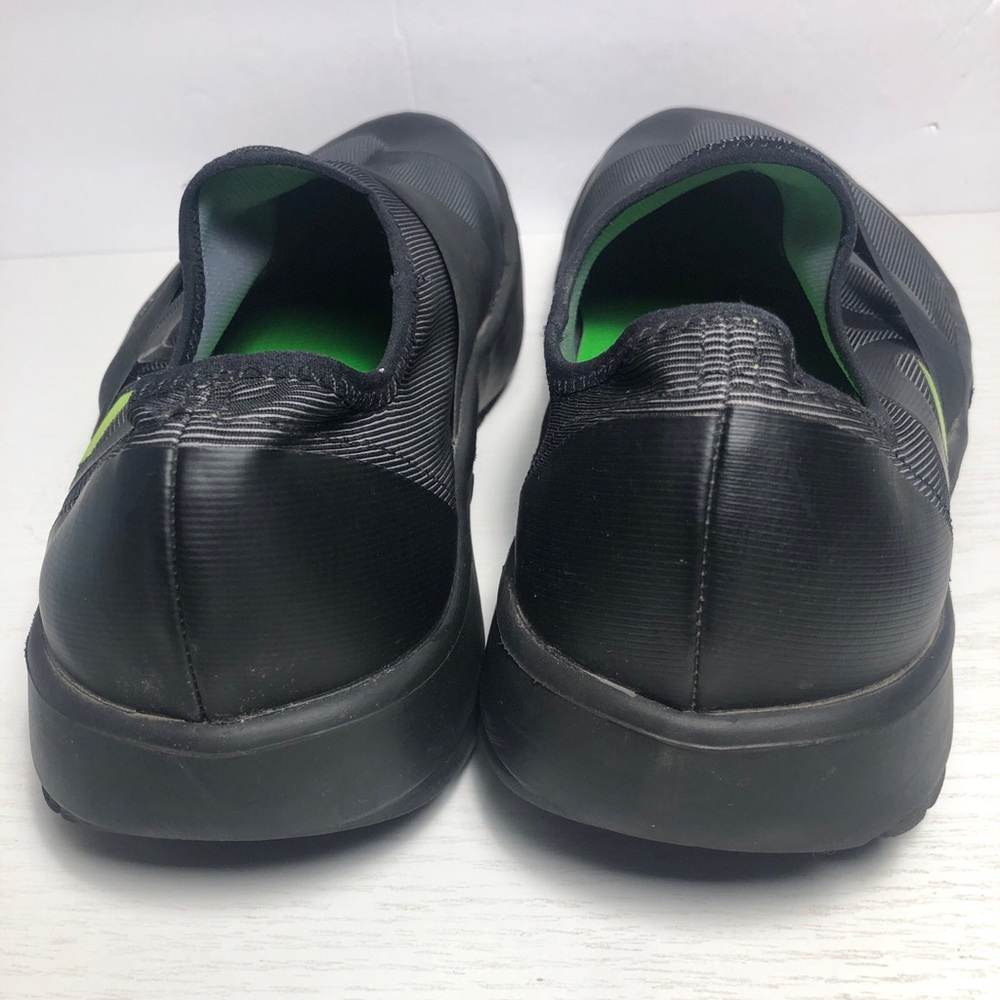 OOFOS Fibre Low Shoes Black Gray Men’s Sz 11.5 Lightweight Recover Performance - Picture 5 of 8